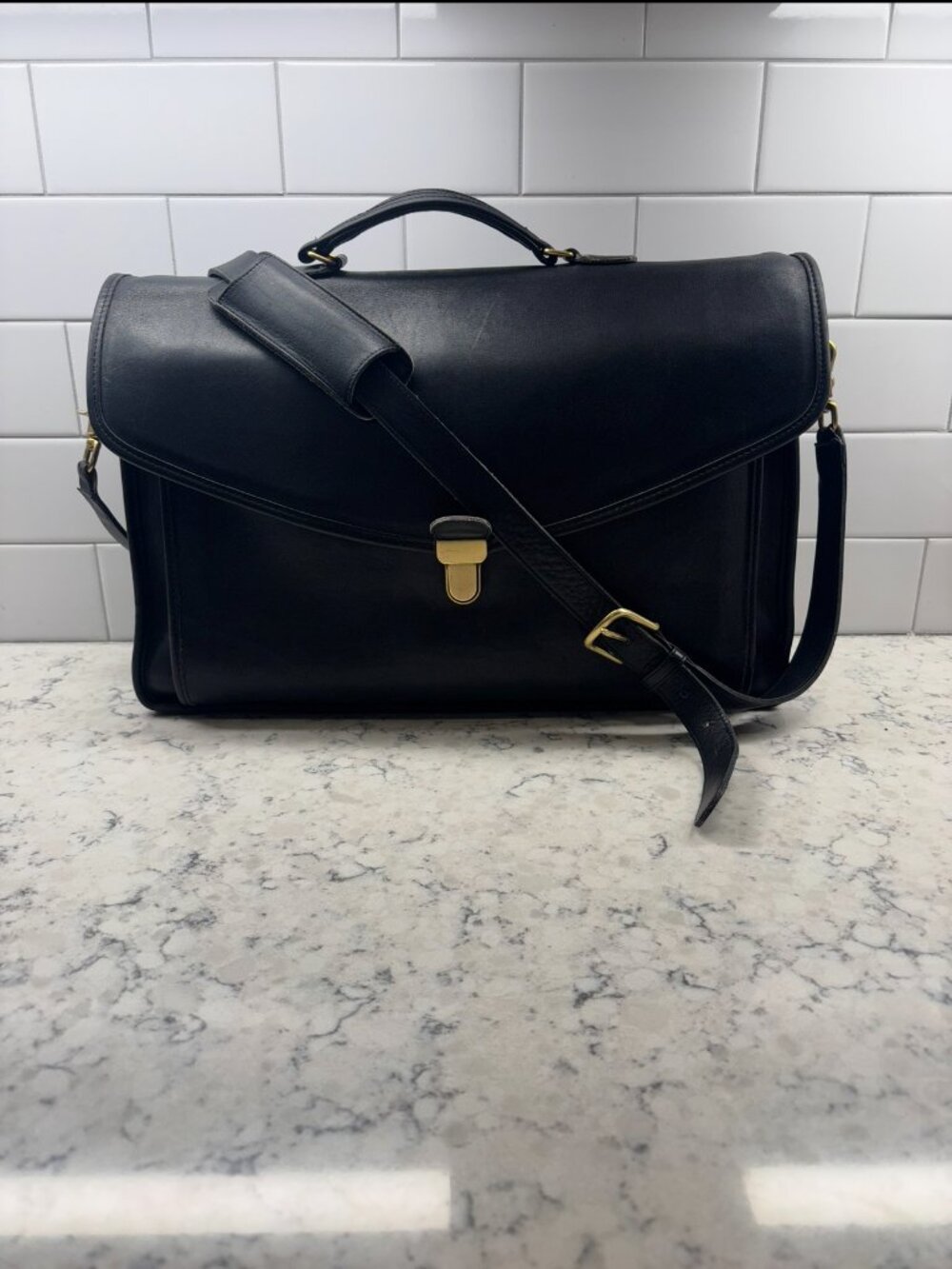Vintage Coach Morgan Briefcase 309 + Original Strap